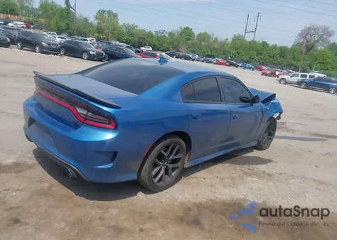 2021 Dodge Charger R/T Rwd из США, поврежденный, VIN 2C3CDXCT1MH657041